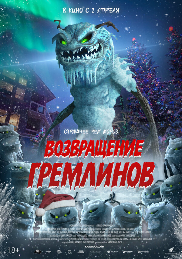 Возвращение гремлинов постер